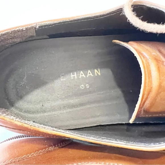 Cole Haan Grand OS Lace Up Oxfords Williams Men’s Size 11 Loafers British‎ Tan main image 12